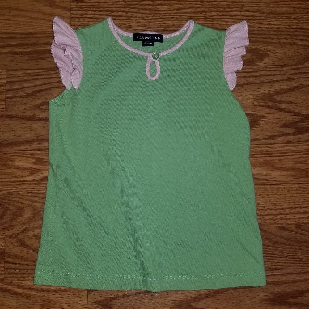 Land's End Girls short sleeve shirt